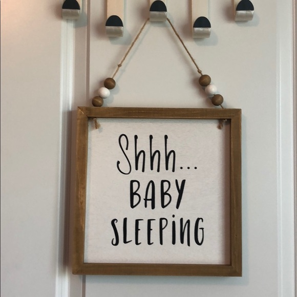 Other - Shhh...BABY SLEEPING sign
